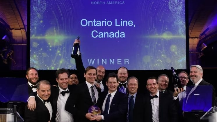 Hitachi Rail named Award recipient of IJ Global's Transport Deal of the Year for North America in the light rail category 